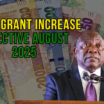 SASSA Grant Increase Effective August 2025